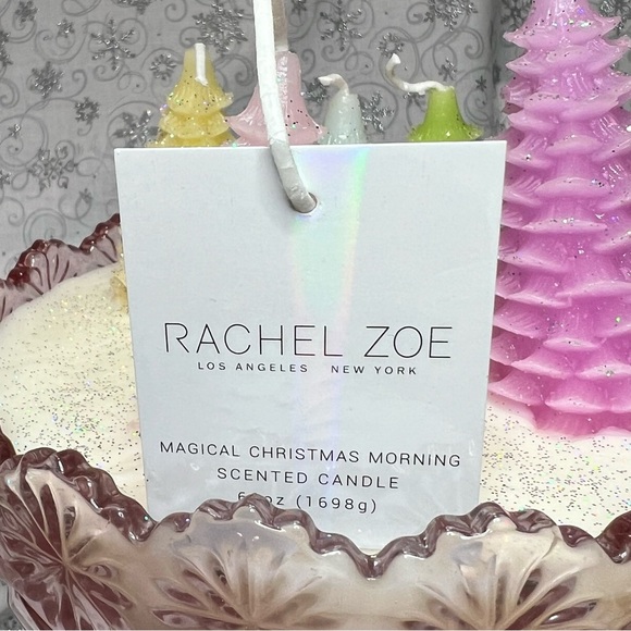 Viral Rachel Zoe Magical Christmas Morning Colorful PIne Tree XL 60 Oz. Candle - Picture 6 of 12